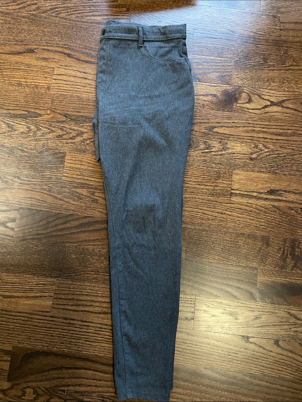 Skinny Pants in Dark Gray Women's Stretch Skinny Size XL